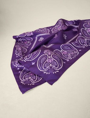 Paisley print bandana : Scarves and shawls color Pink bandana