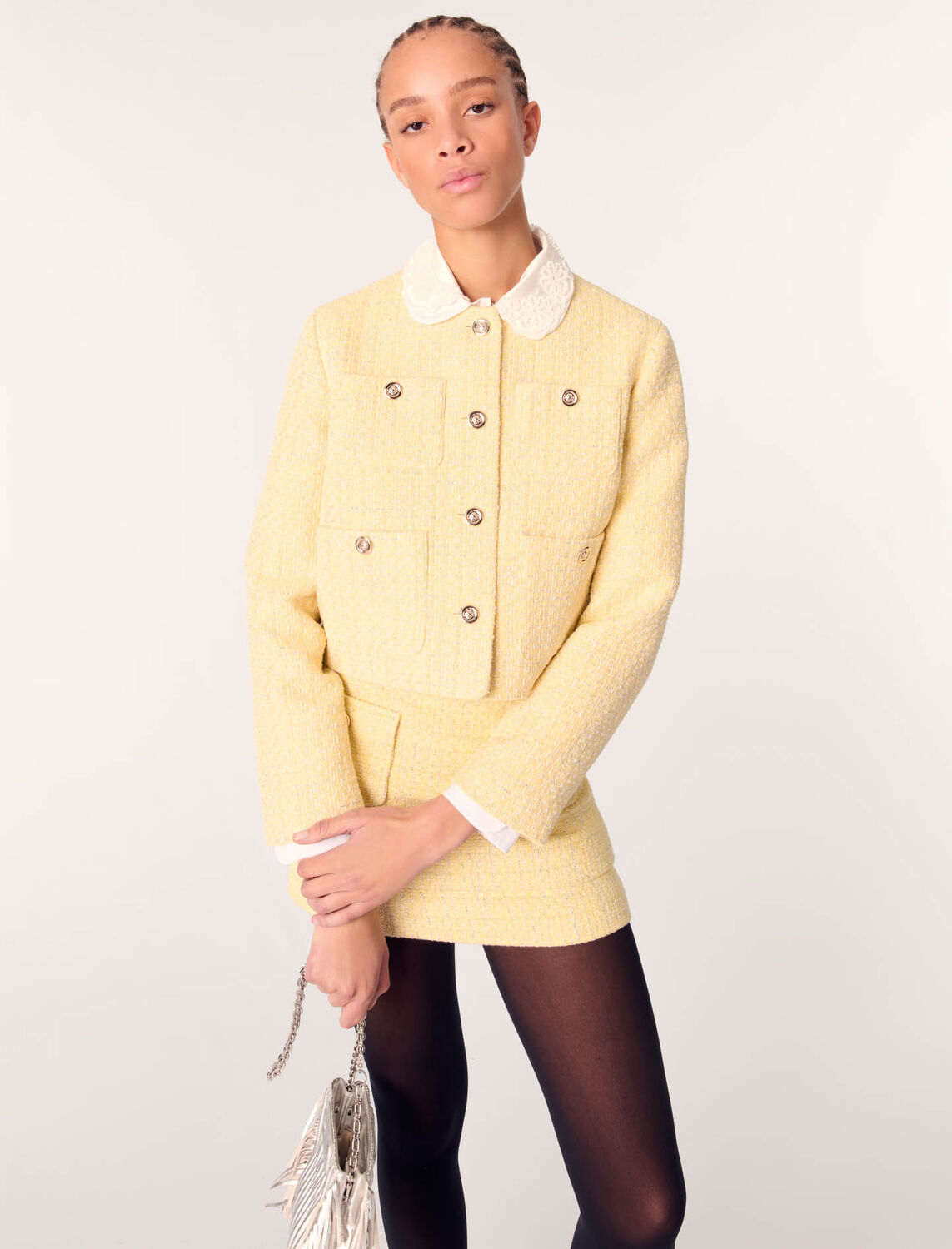 Maje : readytowear-blazers 顏色 黄色/YELLOW