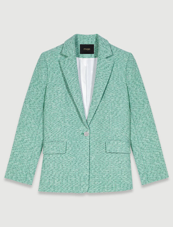 Tweed jacket - Blazers & Jackets - MAJE