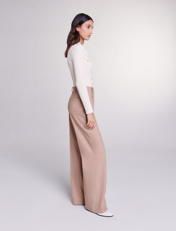 High-waisted trousers - View All - MAJE