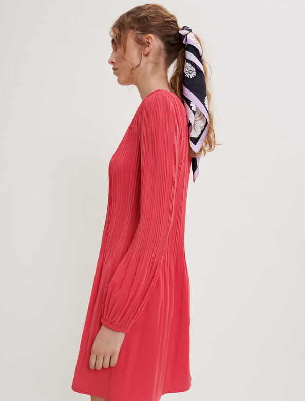 Pleated dress : Dresses color 