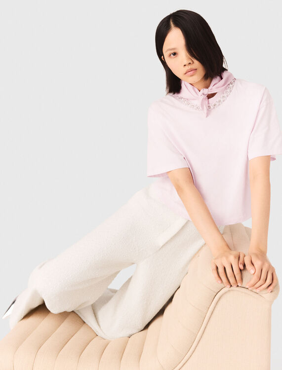 Jewellery neck T-shirt - Chinese New Year - MAJE