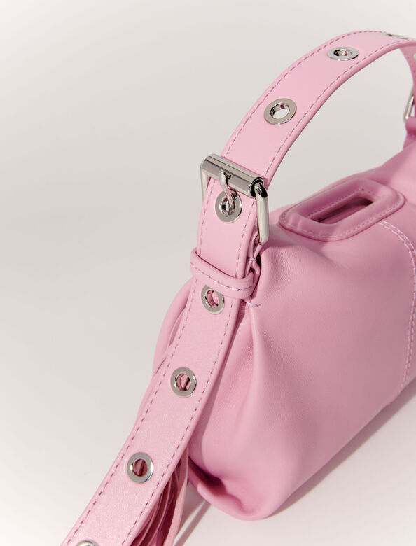 Smooth leather mini Miss M bag : Miss M Bags color Pink