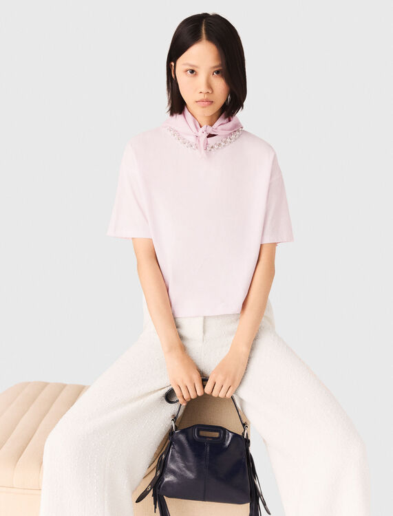 Jewellery neck T-shirt - Chinese New Year - MAJE