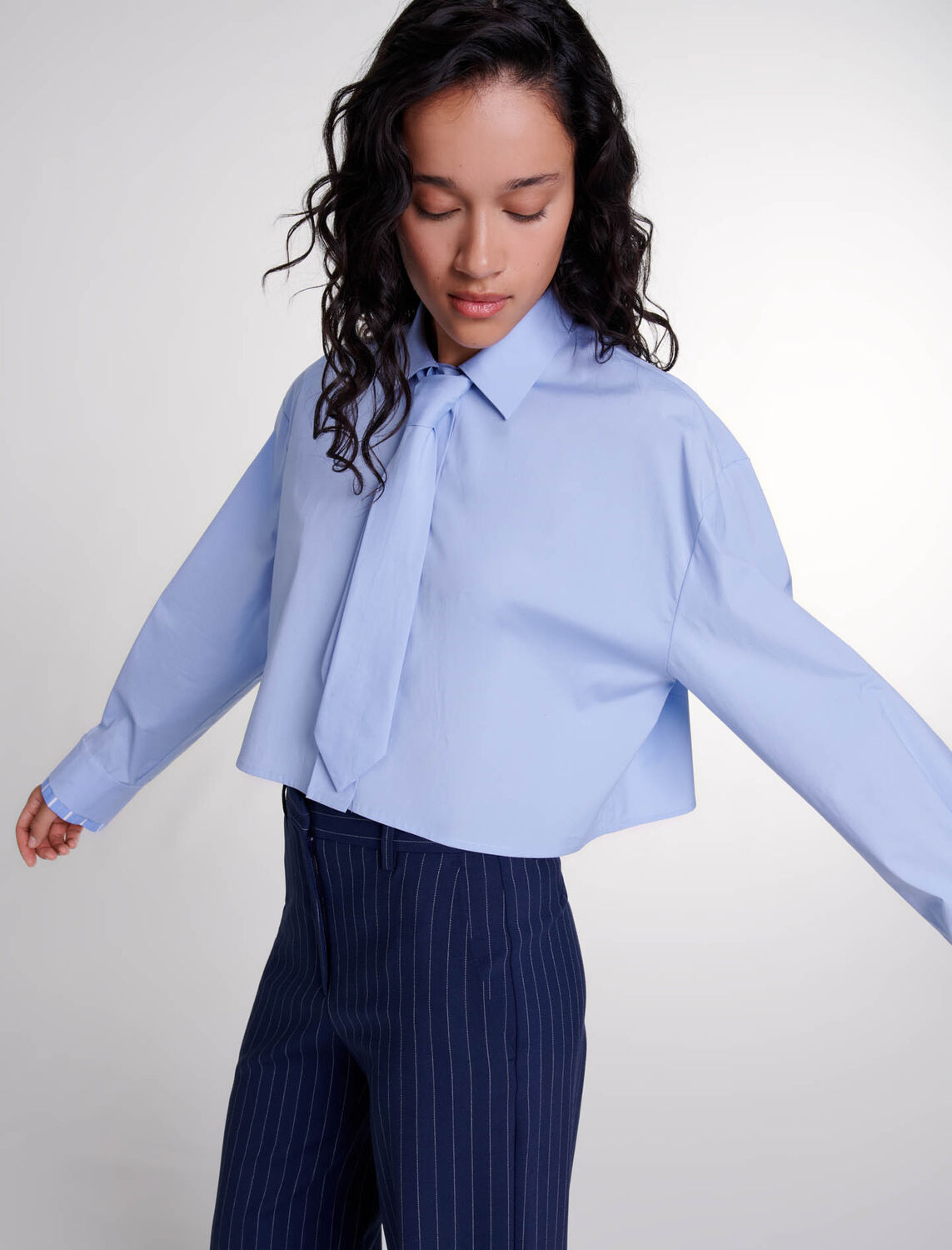 Shirt with removable tie : Shirts color 
