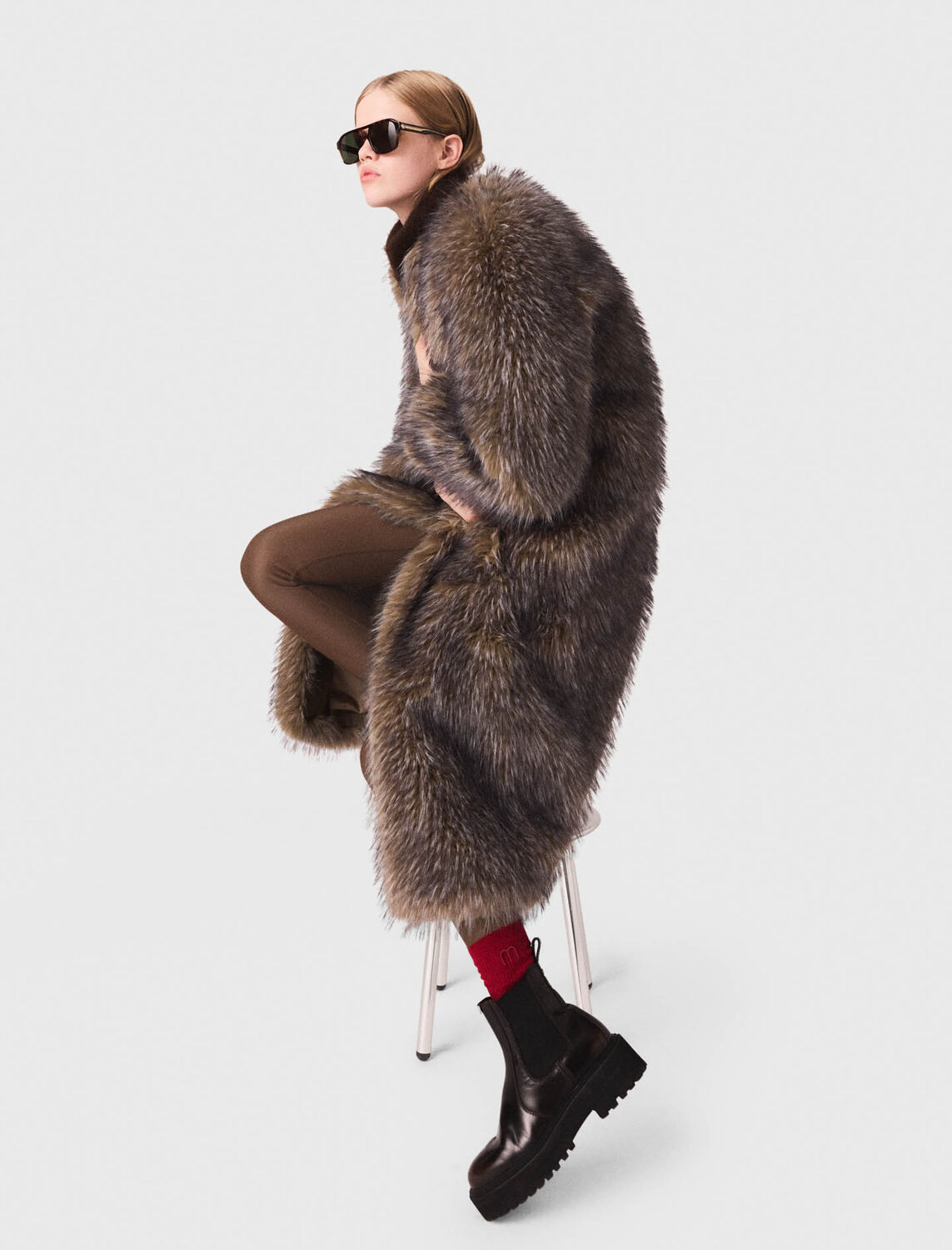 maje : Coats & Jackets 顏色 灰色/GREY