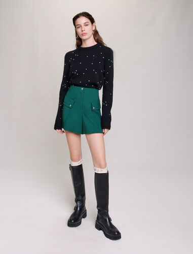 maje : Shirts 顏色 绿色/BOTTLE GREEN