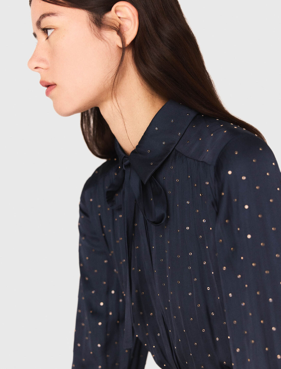 maje : Dresses color Light Blue