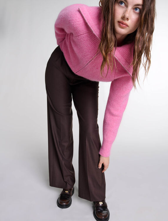 Wide-leg suit trousers - Trousers & Jeans - MAJE