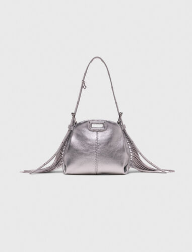 maje : Small leather goods color Silver
