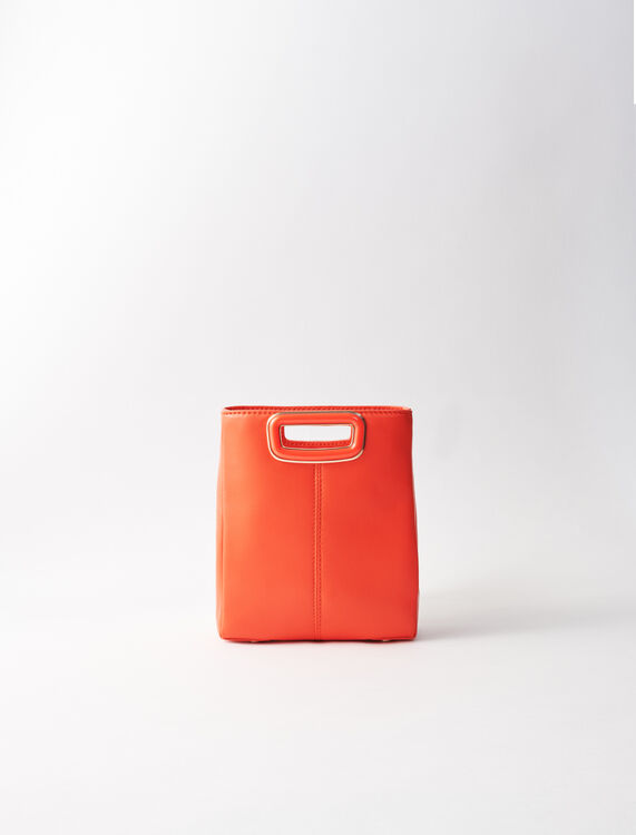 Leather mini M bag - Bags - MAJE
