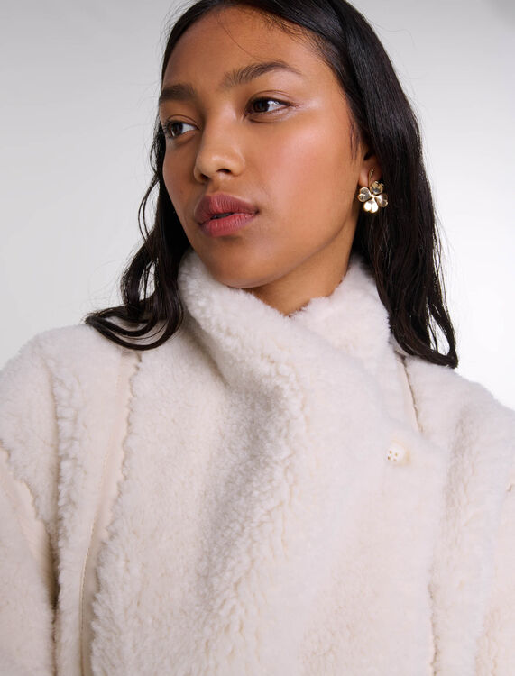 Short faux fur coat - Fall-Winter Collection - MAJE