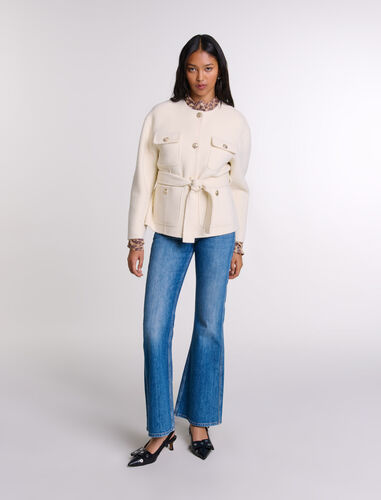 Belted double-faced jacket : Fall-Winter Collection color 