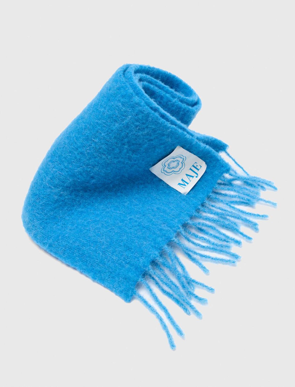 Alpaca blend scarf -  - MAJE