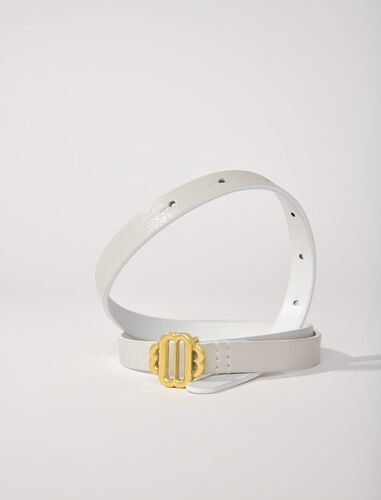 Clover belt : Belts color Ecru
