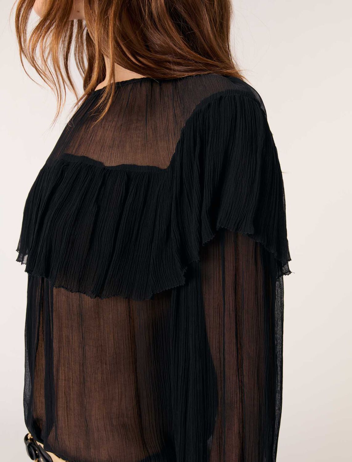 maje : Tops 顏色 黑色/BLACK