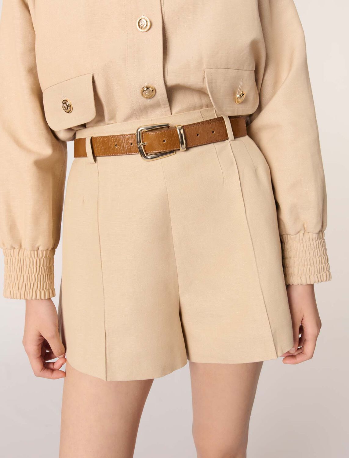 maje : Skirts & Shorts 顏色 米黄色/BEIGE