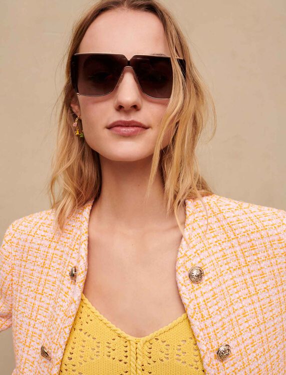 Tweed jacket - Coats & Jackets - MAJE