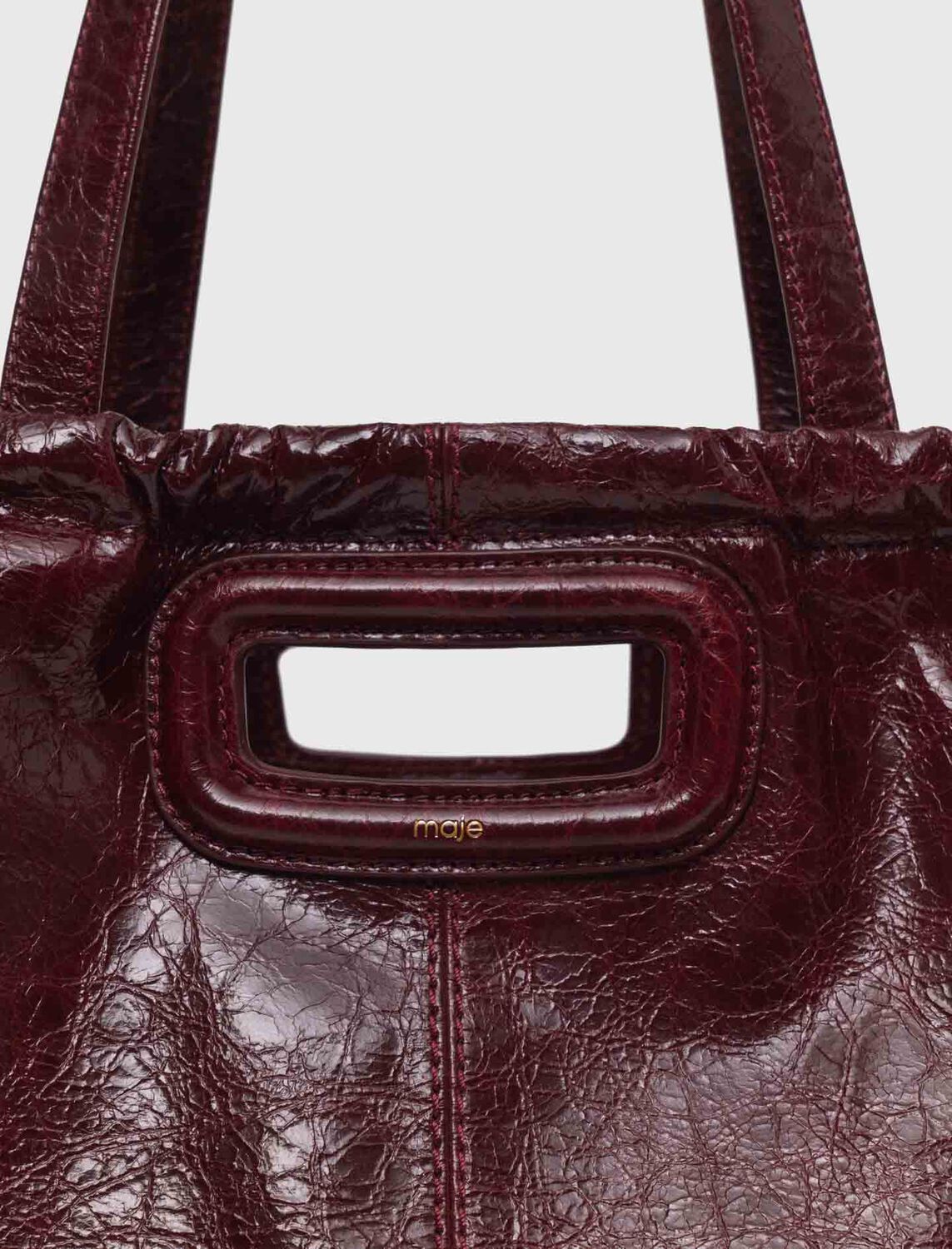 maje : M Bag 顏色 黑色/BLACK