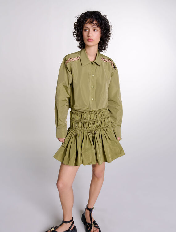 Openwork shirt - Fall-Winter Collection - MAJE