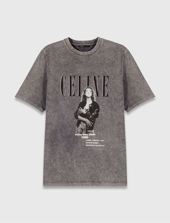 Celine Dion T-shirt - T-Shirts - MAJE