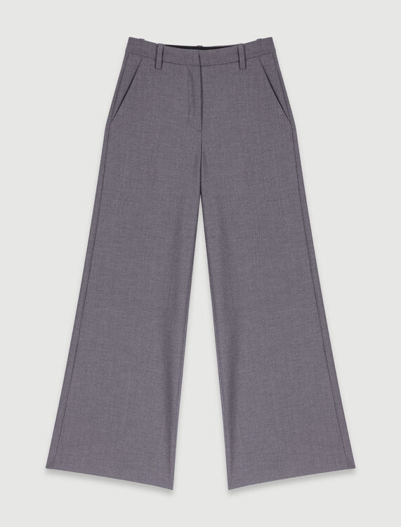 Wide-leg trousers - Trousers & Jeans - MAJE
