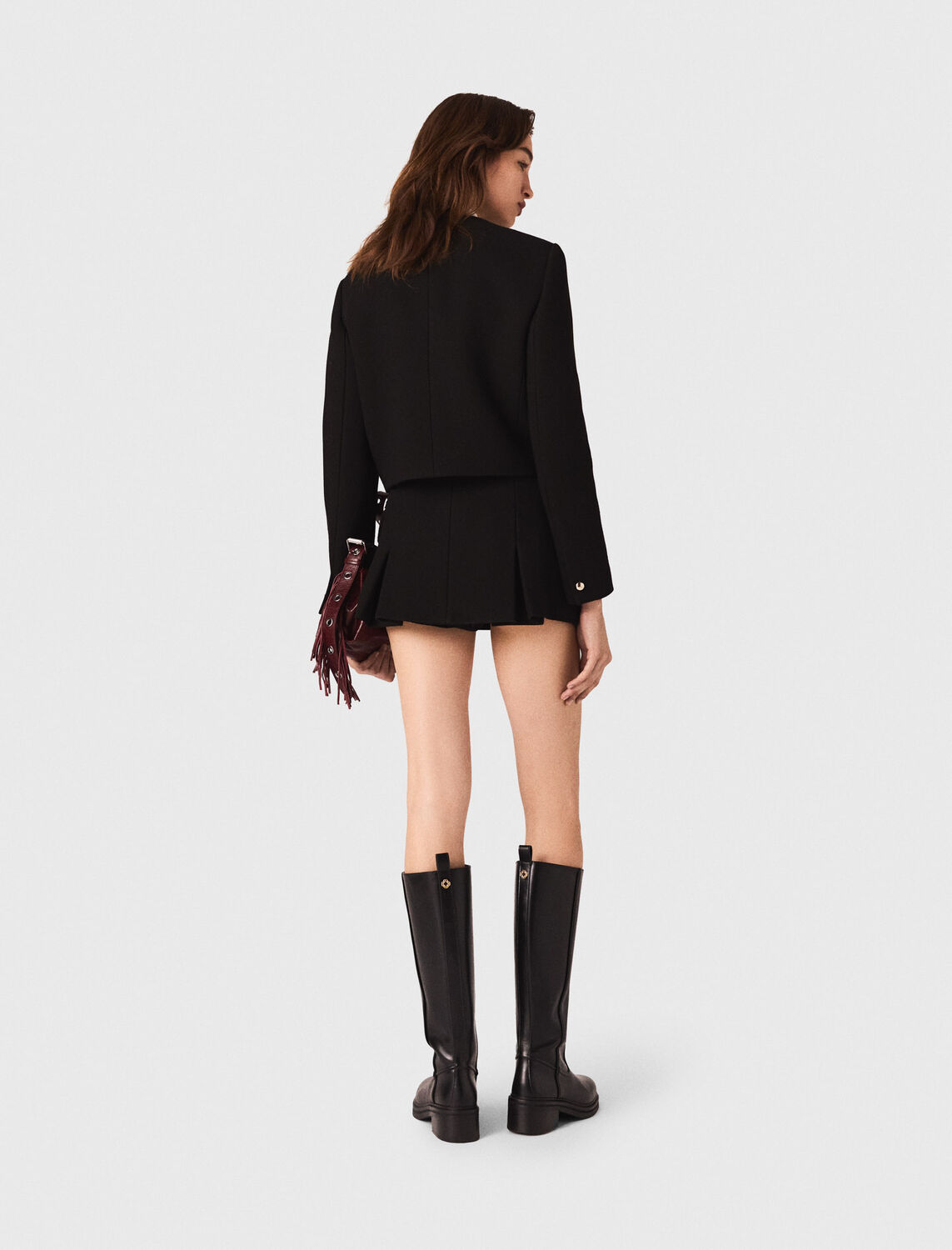 maje : readytowear-blazers 顏色 黑色/BLACK