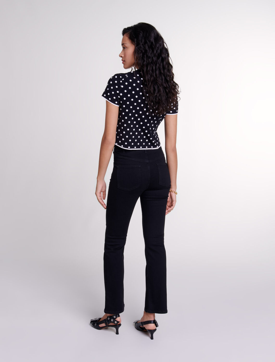 Fancy knit top - Fall-Winter Collection - MAJE