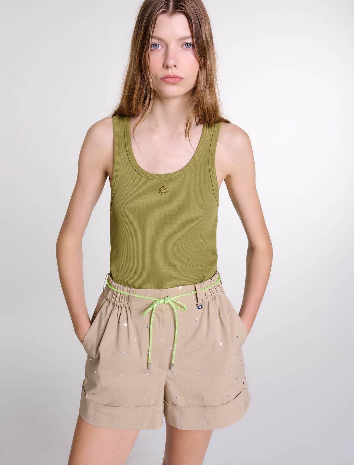 Ribbed vest top : Fall-Winter Collection color 