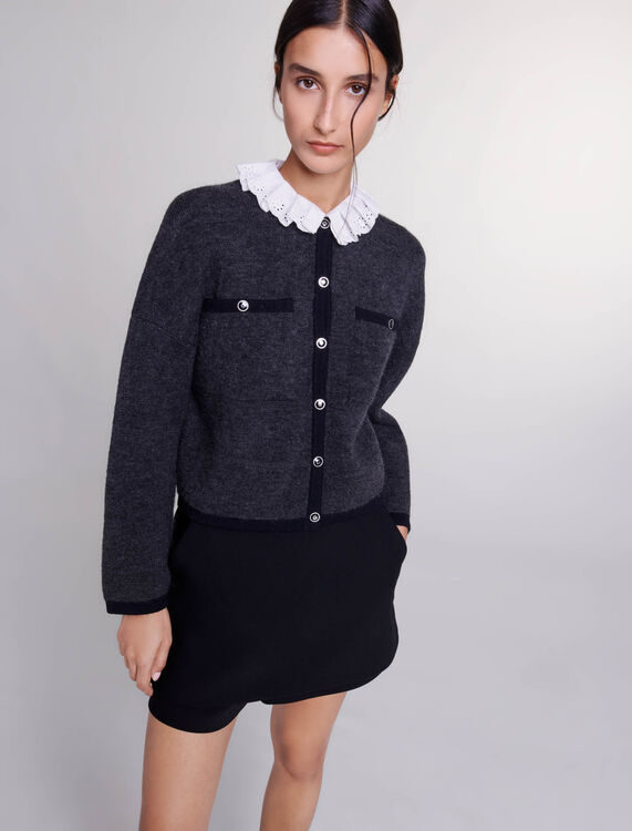 Knit cardigan - null - MAJE