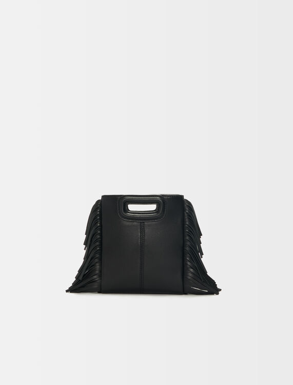 Mini M leather bag with studs -  - MAJE