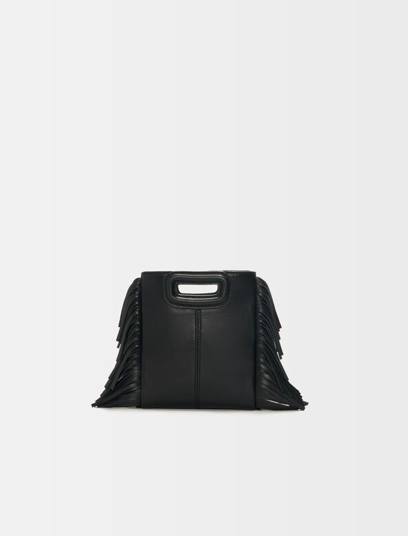 Mini M leather bag with studs : M Bag color Black