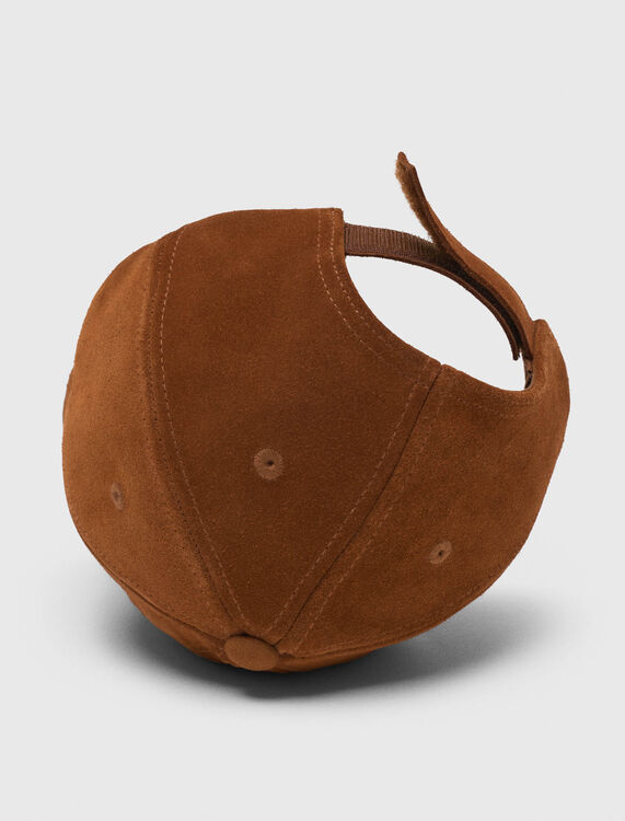 Suede cap -  - MAJE