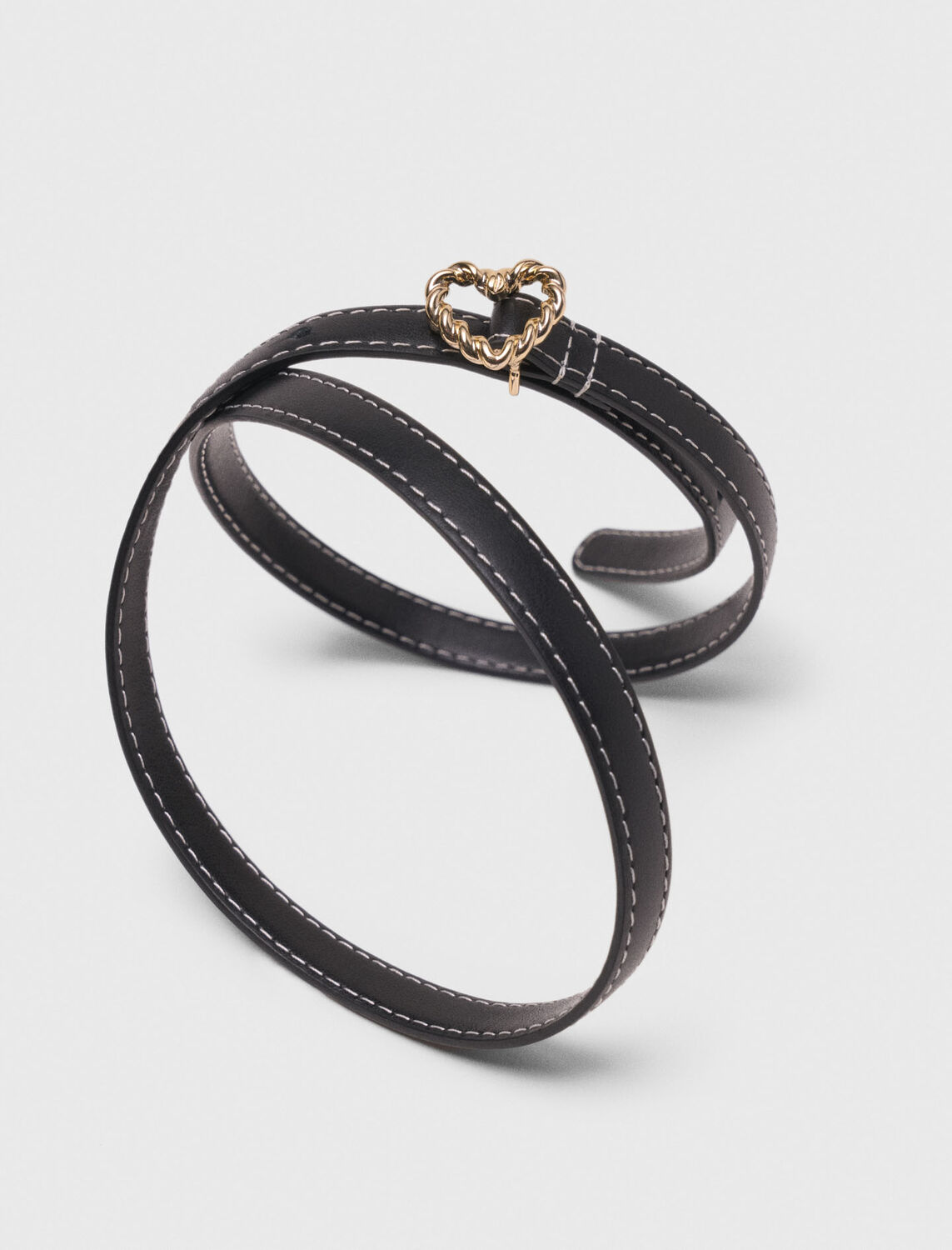 Slim heart belt : Belts color 