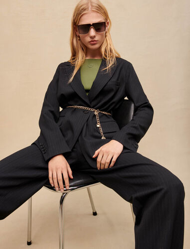 Maje : readytowear-blazers 顏色 黑色/BLACK