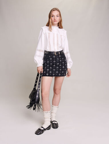 maje : Shirts 顏色 白色/WHITE