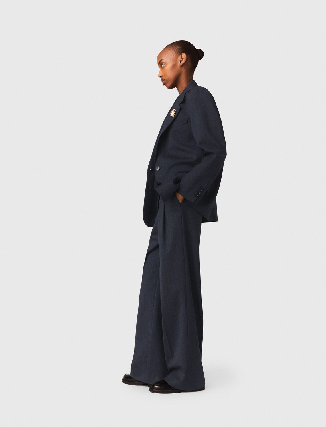 Striped suit jacket - Blazers & Jackets - MAJE