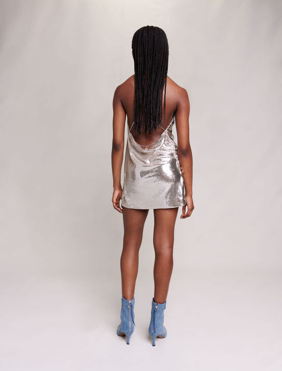 Short sequined dress - Dresses - MAJE