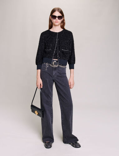 Knit twinset : Tops color Black