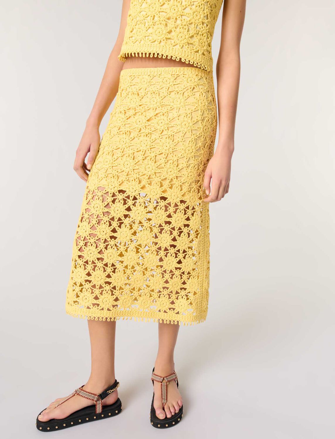 maje : Skirts & Shorts 顏色 黄色/