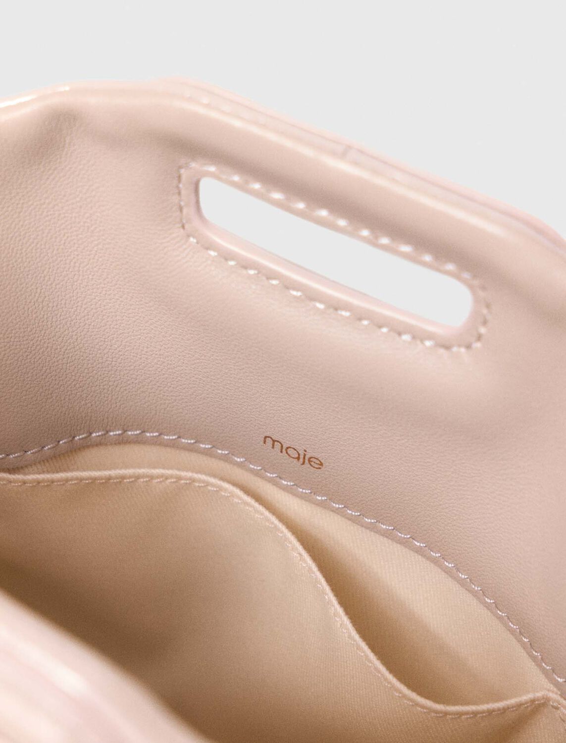 maje : M Bag 顏色 米色/