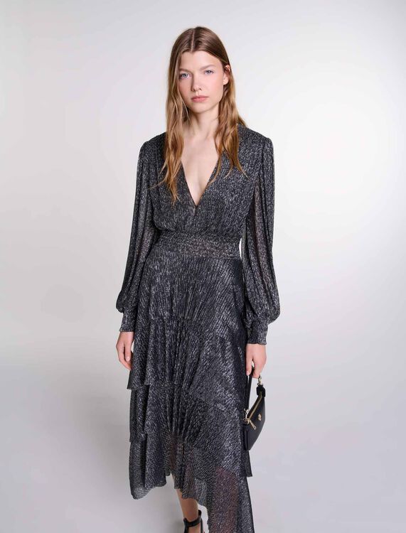 Ruffled dress - Fall-Winter Collection - MAJE
