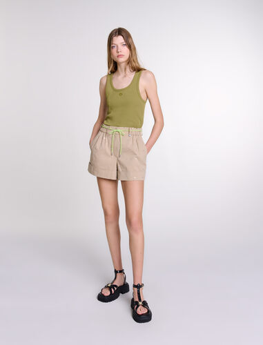 Ribbed vest top : Fall-Winter Collection color 