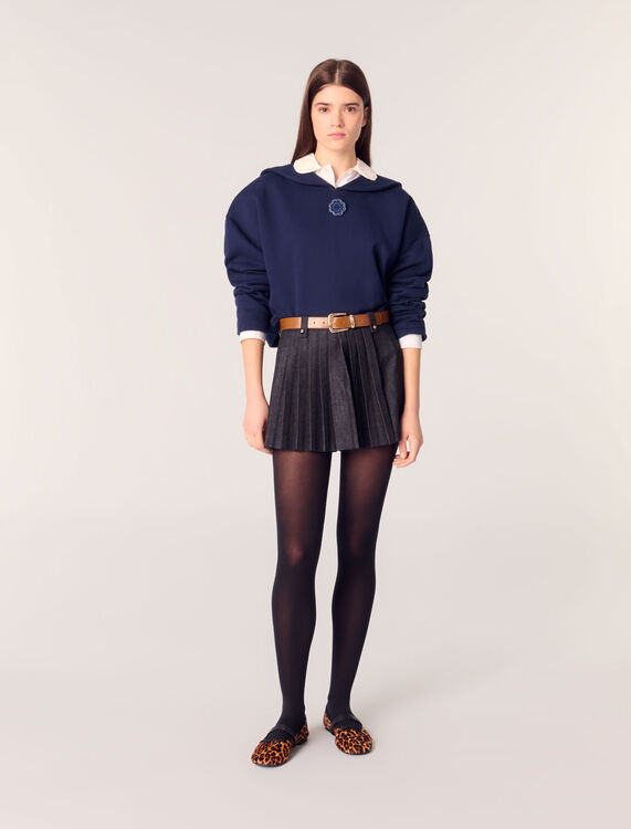 Maje : Tops 顏色 深蓝色/NAVY