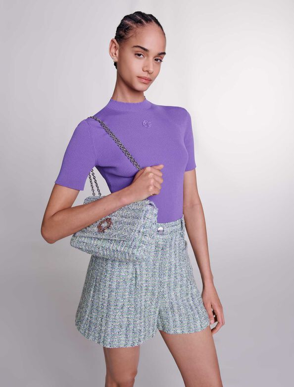 Tweed shorts : Skirts & Shorts color Multi-Coloured