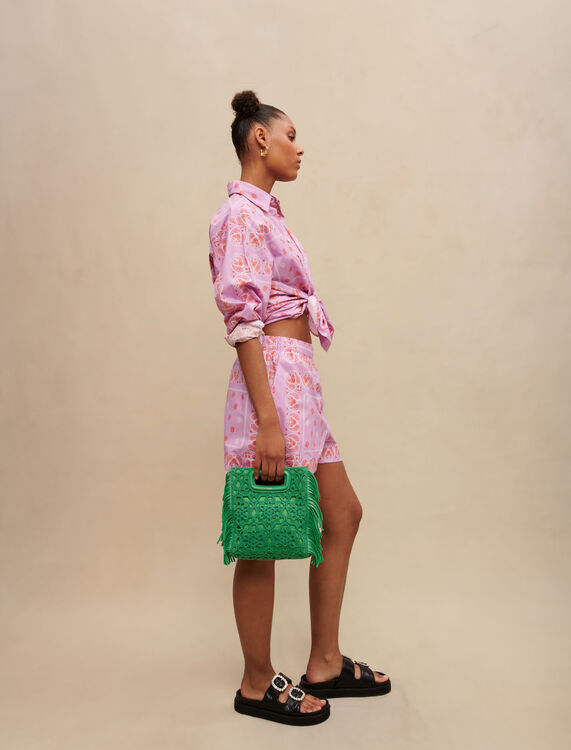 Paisley print shorts - Skirts & Shorts - MAJE