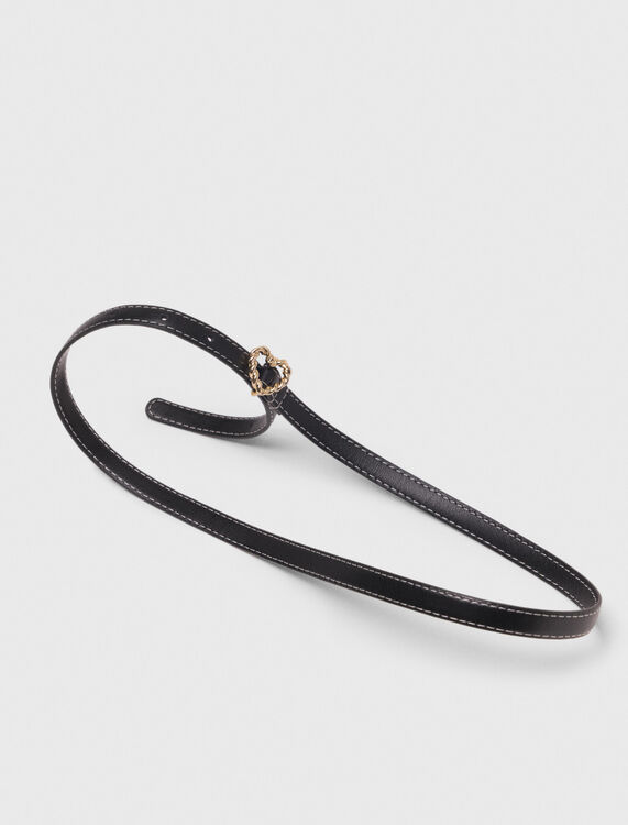 Slim heart belt - Belts - MAJE