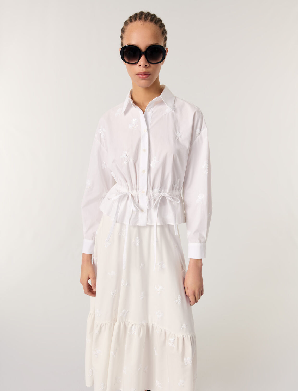 maje : Shirts 顏色 白色/WHITE