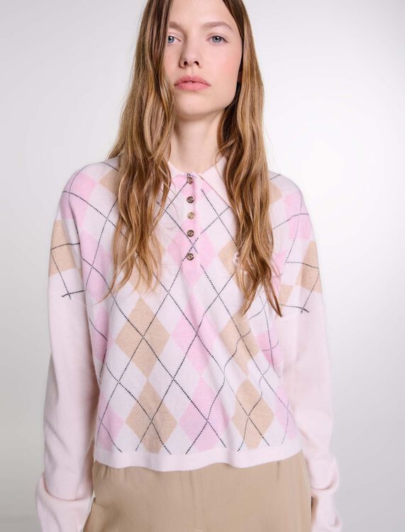 Short wool-blend sweater - Fall-Winter Collection - MAJE