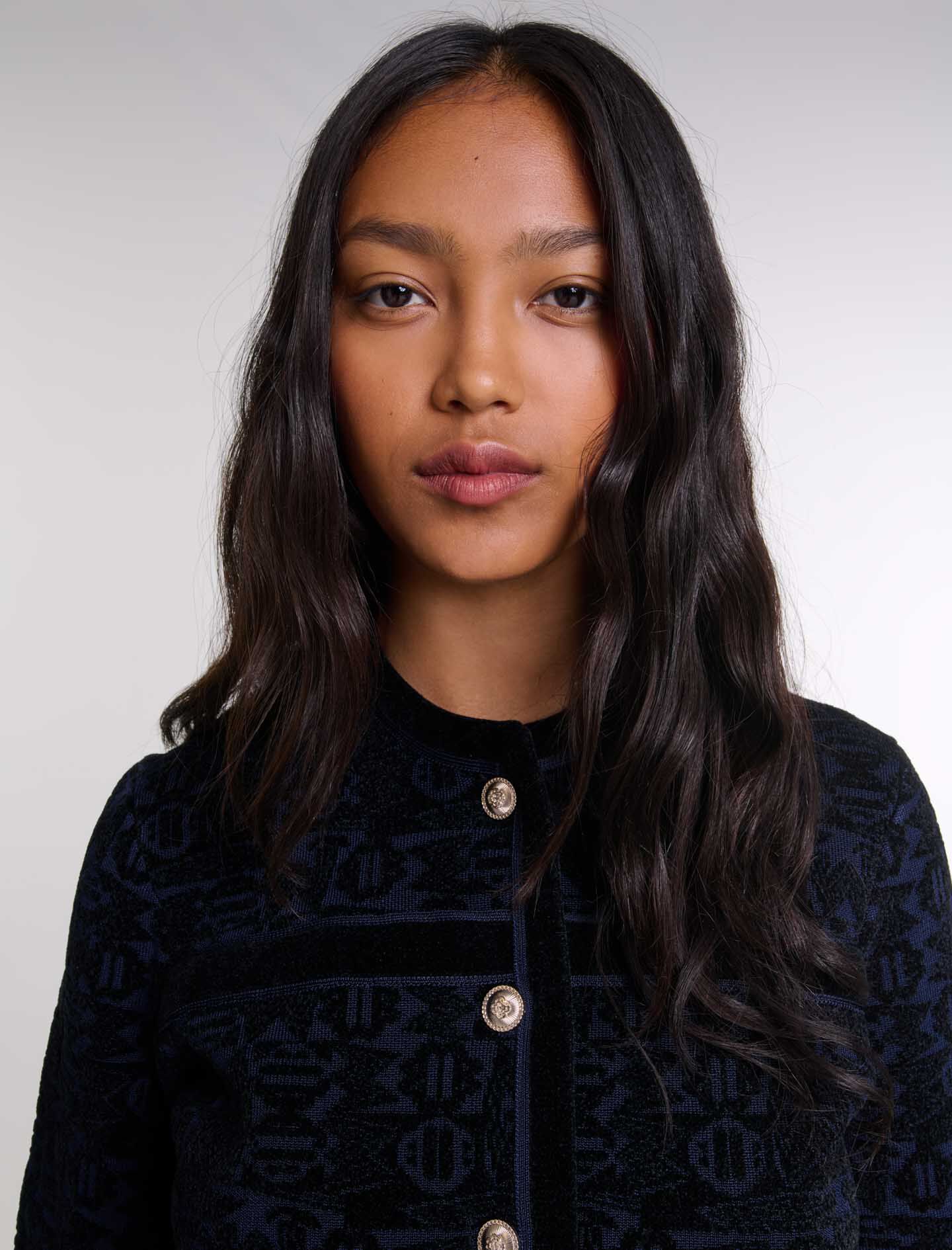 Maje knit cardigan online